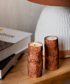 Tree Trunk Candle