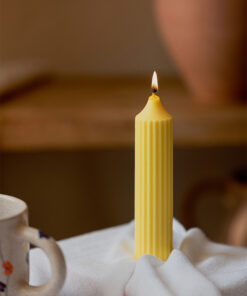 Yellow Rocket Candle
